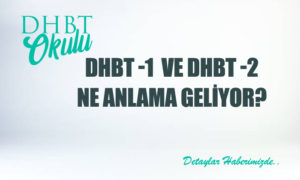 2024 DHBT 1 – DHBT 2 Ne Anlama Geliyor?