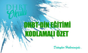 DHBT – Din Eğitimi Özet