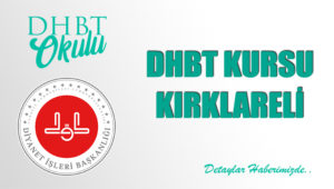 DHBT Kursu Kırklareli